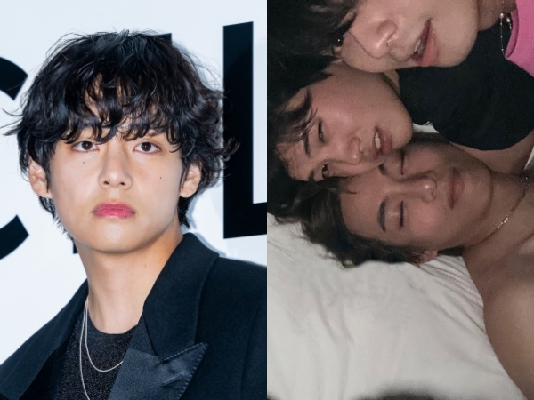 【写真】BTS・V、ベッド写真が流出!? 連休を満喫する“プライベートショット”に反響続々「やばい…」