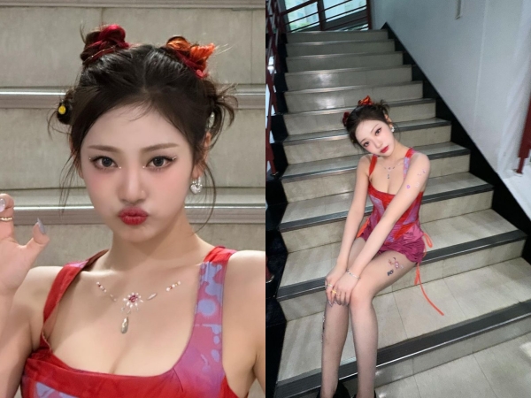 ドキドキが止まらない！aespa・ニンニン、露出度高めな衣装で“小悪魔的可愛さ”を披露「一生見れる」【PHOTO】