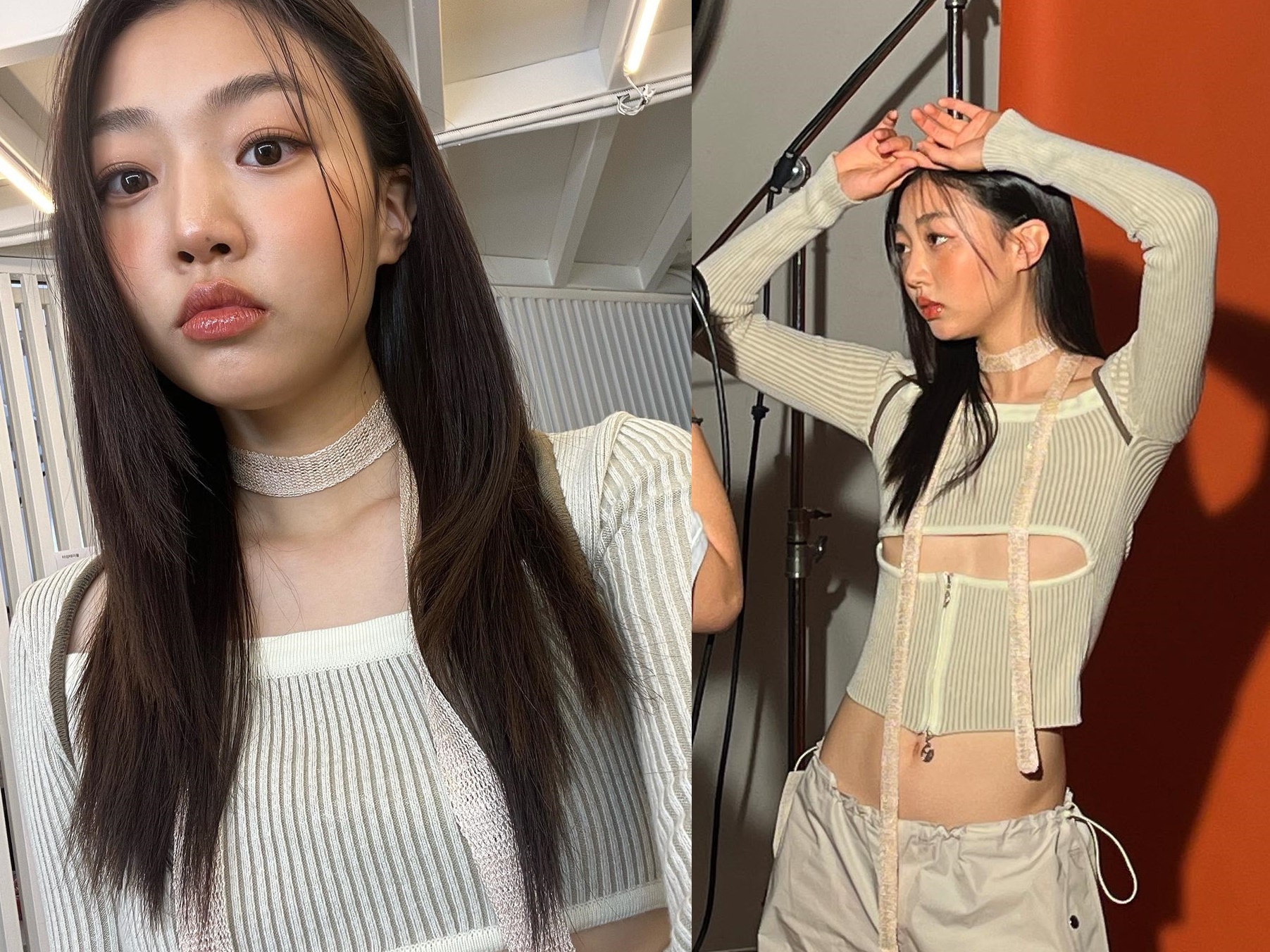 TWICE・ジヒョの“実妹”、「超大胆衣装」で洗練スタイル見せつけ…ファン騒然【PHOTO】