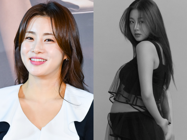 “ヒョンビンの元恋人”としても知られる2人目妊娠のカン・ソラ、美しすぎる大きなお腹を堂々公開【PHOTO】