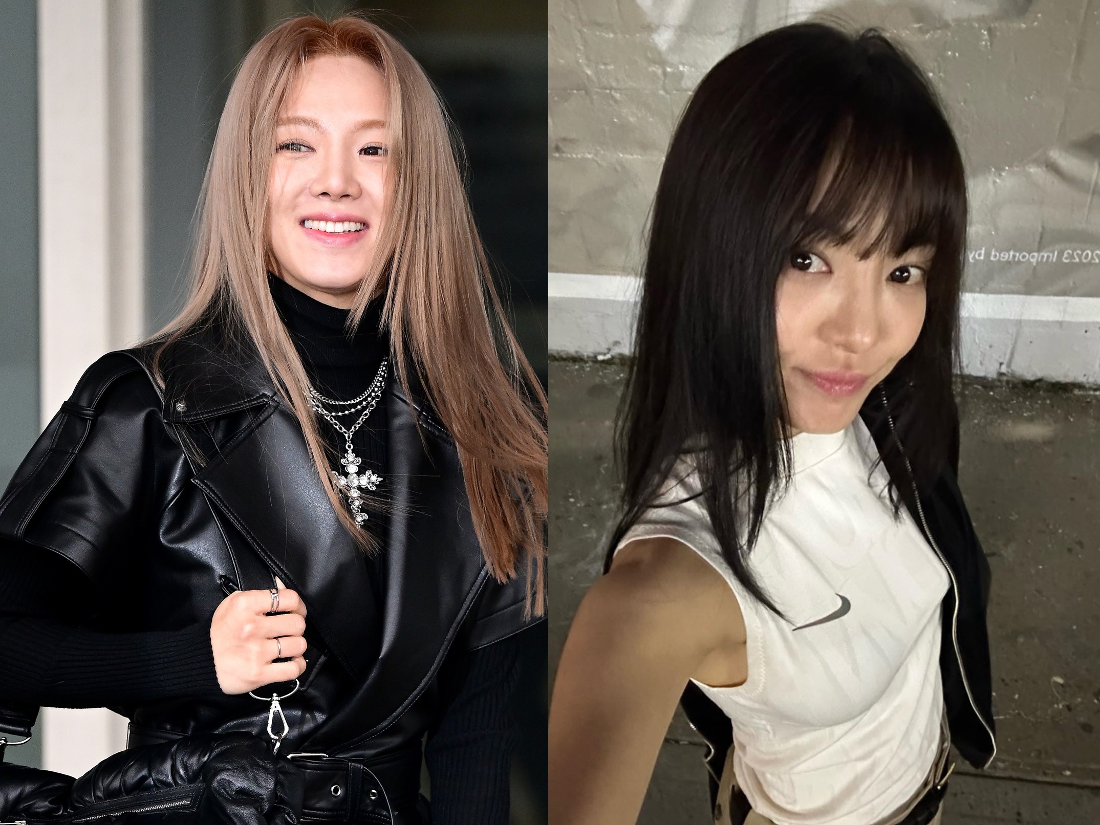 【写真】本当に少女時代・ヒョヨン？ 黒髪ロングと“ボディラインくっきり”衣装…清純な色香に反響