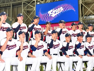 大谷ドジャースらと対戦する韓国代表メンバー35人発表 高卒18歳も選出、若手主体でMLB球団と激突