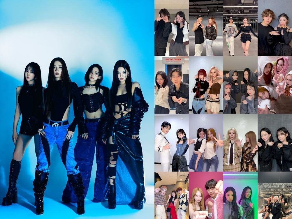 aespa、豪華すぎる新曲ダンスチャレンジが話題！NCTにトゥバ、IVEやLE SSERAFIMメンバーも参加