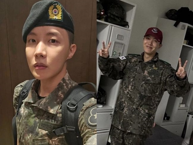 BTS・J-HOPE、軍隊でも明るく楽しく…“先輩”から感謝のタレコミ「社会では兄さんが大将だよ」