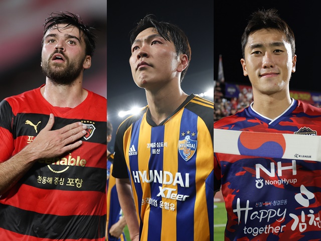 韓国Kリーグ、2023年シーズン年間表彰の最終候補を発表！MVP候補にキム・ヨングォンら