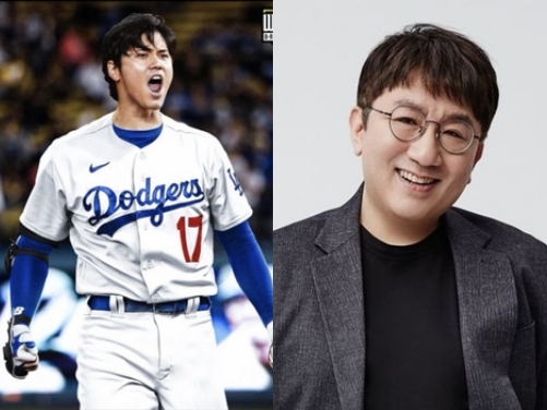 大谷翔平の10年7億ドル契約、HYBEパン・シヒョク議長の推定資産を超える？韓国では比較の声も