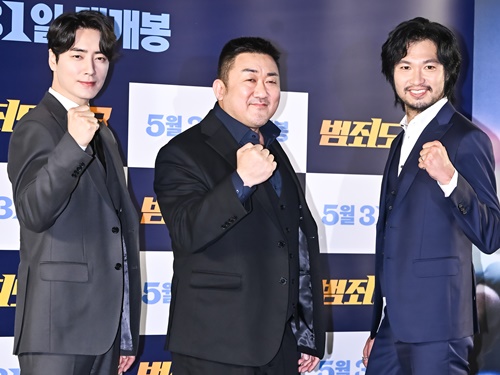 日韓トップ俳優集結！『犯罪都市3』出演の青木崇高、初の韓国撮影語る「2人と共演できてよかった」