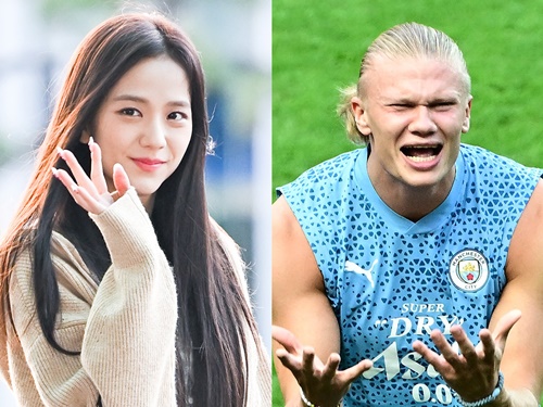 BLACKPINK・ジスの熱愛にマンC・ハーランドはガックリ？前日に公開された“微笑ましい”会話が話題