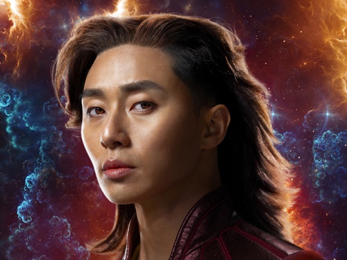俳優パク・ソジュンがサラサラ長髪に、『マーベルズ』キャラクターポスターが遂に公開！ 