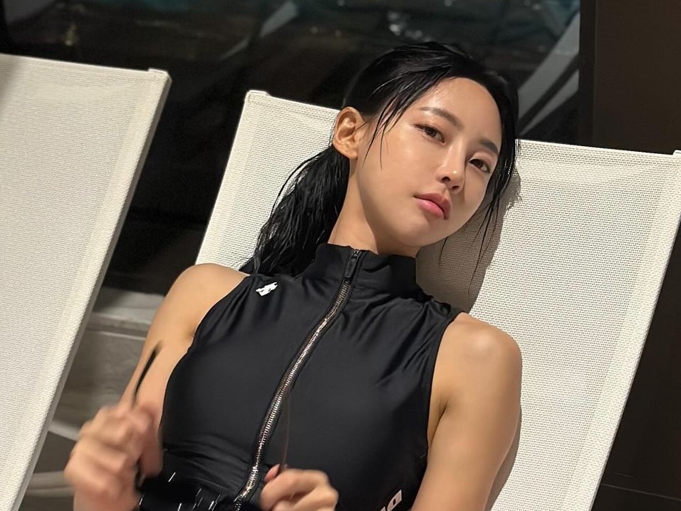 【写真】“韓国陸上界のaespa・カリナ”、大胆水着姿の美スタイル！「女神」「魅力的」と絶賛