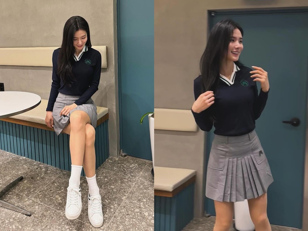 【写真】韓国女子ゴルファー、パク・ジニの“足組みSHOT”に脱帽…「どんどん綺麗になりますね」【PHOTO】