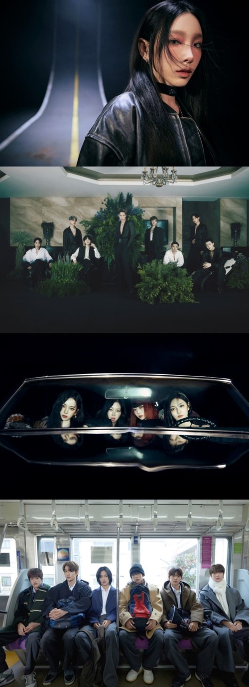 テヨン、EXO、aespa、RIIZE