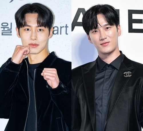 イ・ジェウク（左）とアン・ボヒョン