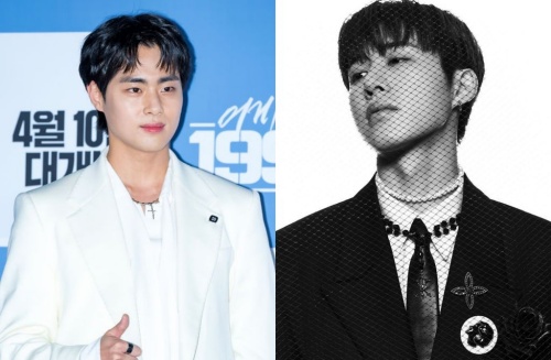 チョ・ビョンギュ（左）、B.I