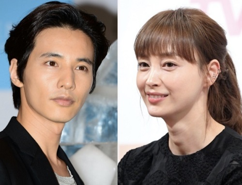 ウォンビン（左）とイ・ナヨン