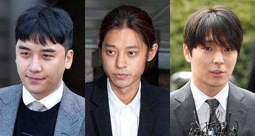 左からBIGBANG出身のV.I、チョン・ジュニョン、FTISLAND出身のチェ・ジョンフン