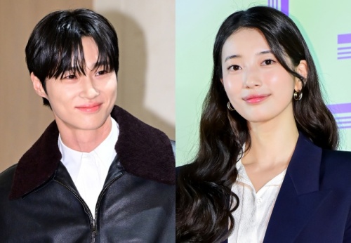 ビョン・ウソク（左）、スジ