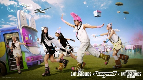 『PUBG』とNewJeansがコラボ