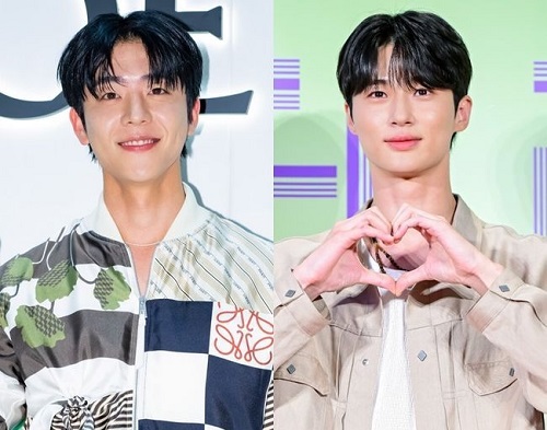 チェ・ジョンヒョプ（左）とビョン・ウソク