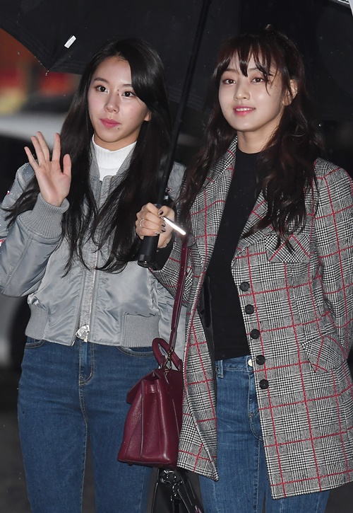 TWICE、チェヨン、ジヒョ