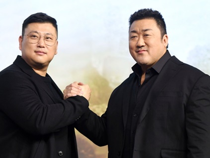 「実は兄弟？」マ・ドンソクのNetflix新作の制作発表会見に潜入取材！【PHOTO】