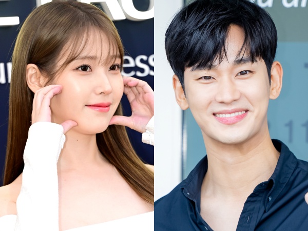 【写真】「彼氏が嫉妬しそう」熱愛中のIU、イケメン俳優キム・スヒョンの顔に手をあてパシャリ