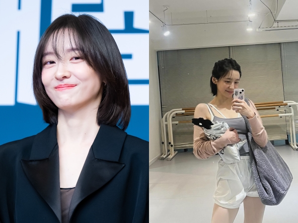 パク・ジヒョン、役作りで7kg増量も“どこが？” 清純美溢れるレオタード姿で美脚スラリ【PHOTO】