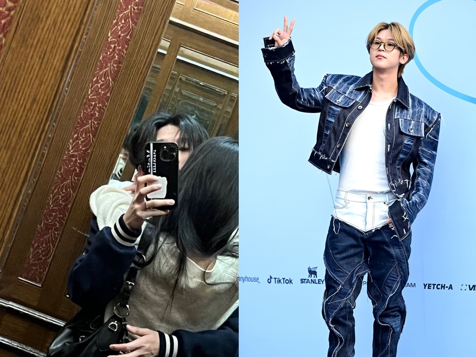 公演中に突然ステージから降りて裏でキスした相手と同一人物？女性を抱きしめる韓国歌手の写真が話題に