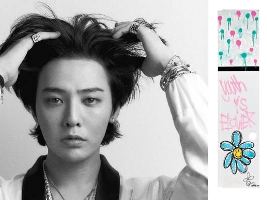 G-DRAGONが描いた“絵”が初めて競売に…全長2m弱の作品、競売スタート価格は3000万ウォン！