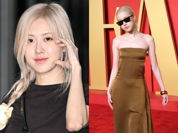 BLACKPINK・ロゼ、オスカーのアフターパティーで見せた圧倒的な存在感…“大胆ドレス”も話題に！