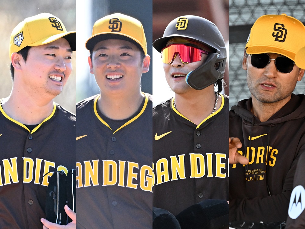 日本人選手にゴールドグラブ受賞者も！パドレスが韓国で野球教室開催へ、“豪華コーチ陣”に注目