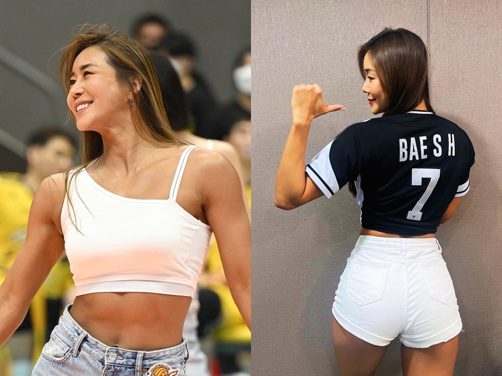 大谷ドジャースとの試合でも注目！韓国39歳チアの“圧巻メリハリ”に「めちゃくちゃ綺麗」の声【PHOTO】