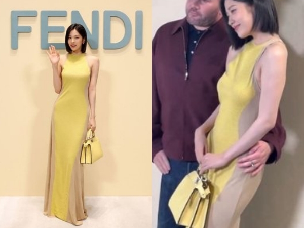 “人気グループ”IVEメンバーの腰を撫でる…？ファッションショーでの写真が物議「これはひどい」【画像】