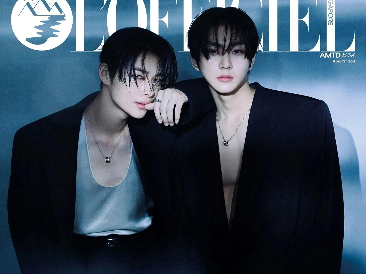 【写真】素肌ジャケットも…ENHYPEN・JUNGWONとNI-KI、海外ファッション誌で“色気バクハツ”