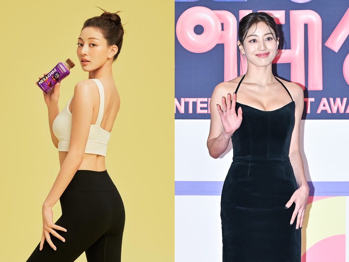 【写真】TWICE・ジヒョ、レギンス姿で誰もが憧れる“完璧スタイル”見せつけファンを圧倒