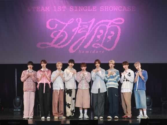 HYBEパン議長も“援護射撃”！＆TEAMが新曲『Samidare』発売「“今春は＆TEAMだった”と…」