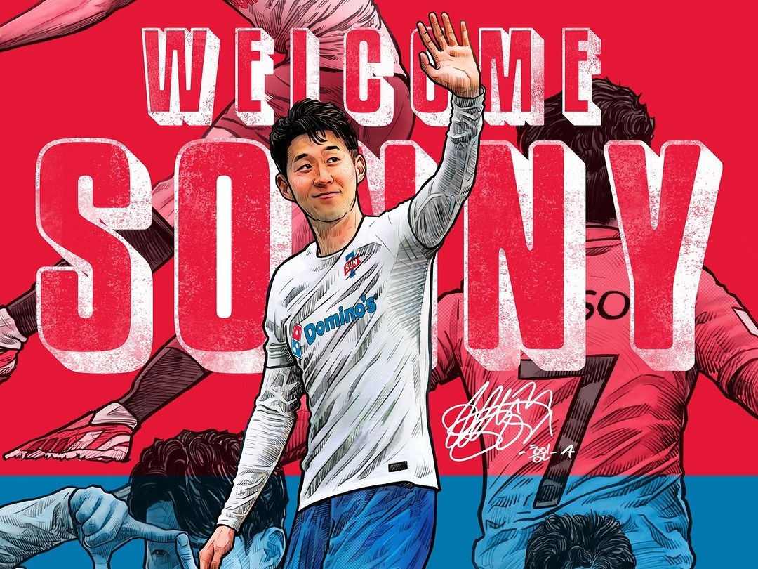 韓国でも“業界1位”のドミノ・ピザ、ソン・フンミンを専属モデルに起用！プレゼント企画など実施へ