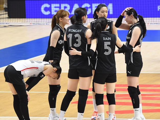 上位走る日本と対照的…いまだ大会1勝の韓国女子バレー、千葉開催VNL第3週で「最低1勝＆残留」目指す