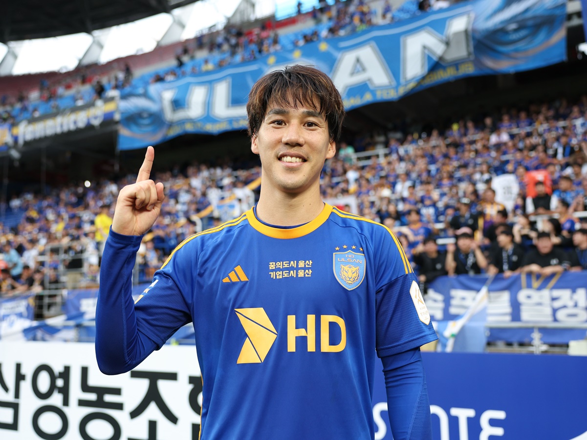 蔚山・江坂任、全北戦劇的弾で韓国1部週間ベスト11に！右SBフル出場の元横浜FMユン・イルロクも