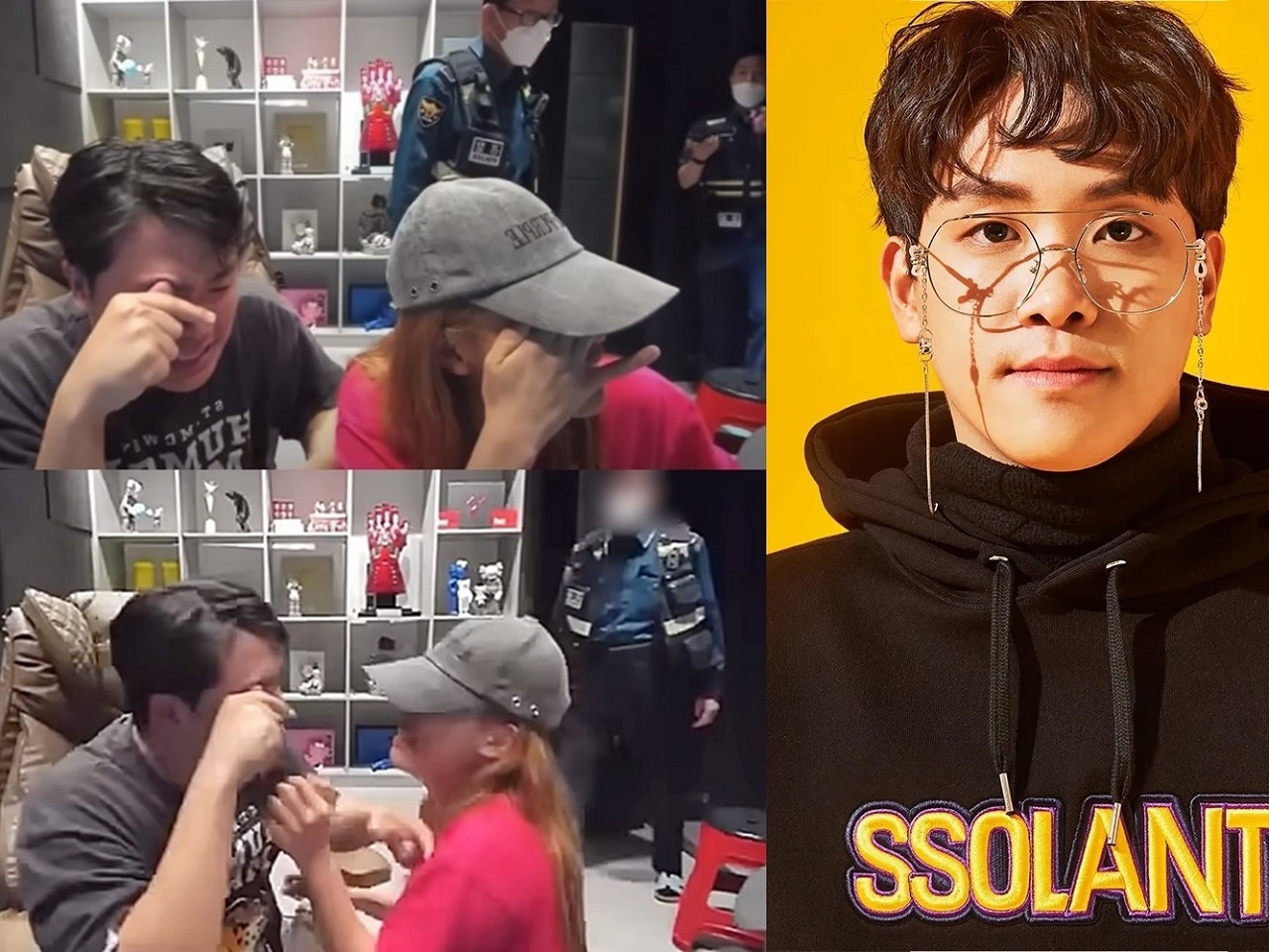 ライブ配信中に妹と警察官が突入…“詐欺疑惑”の韓国ユーチューバーが嗚咽しながら謝罪も反応は冷ややか