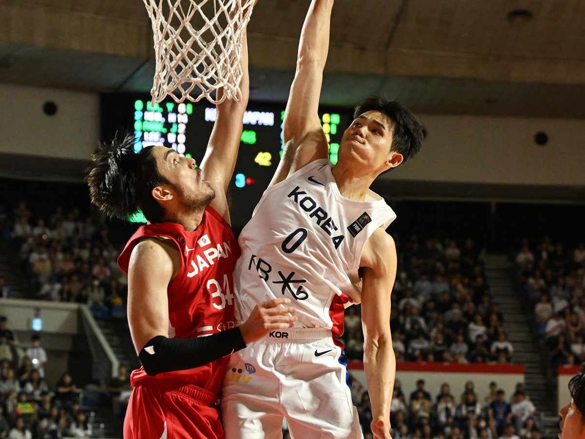 “日韓戦”は負けられない…バスケ韓国代表、日本相手に必勝誓う「臨戦無退の精神」「若い血で対抗」