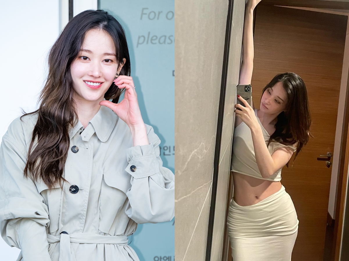 【写真】“レギンス始球式”で注目を集めたチョン・ジョンソ、「当時よりボリューミー」になったメリハリ体型を披露