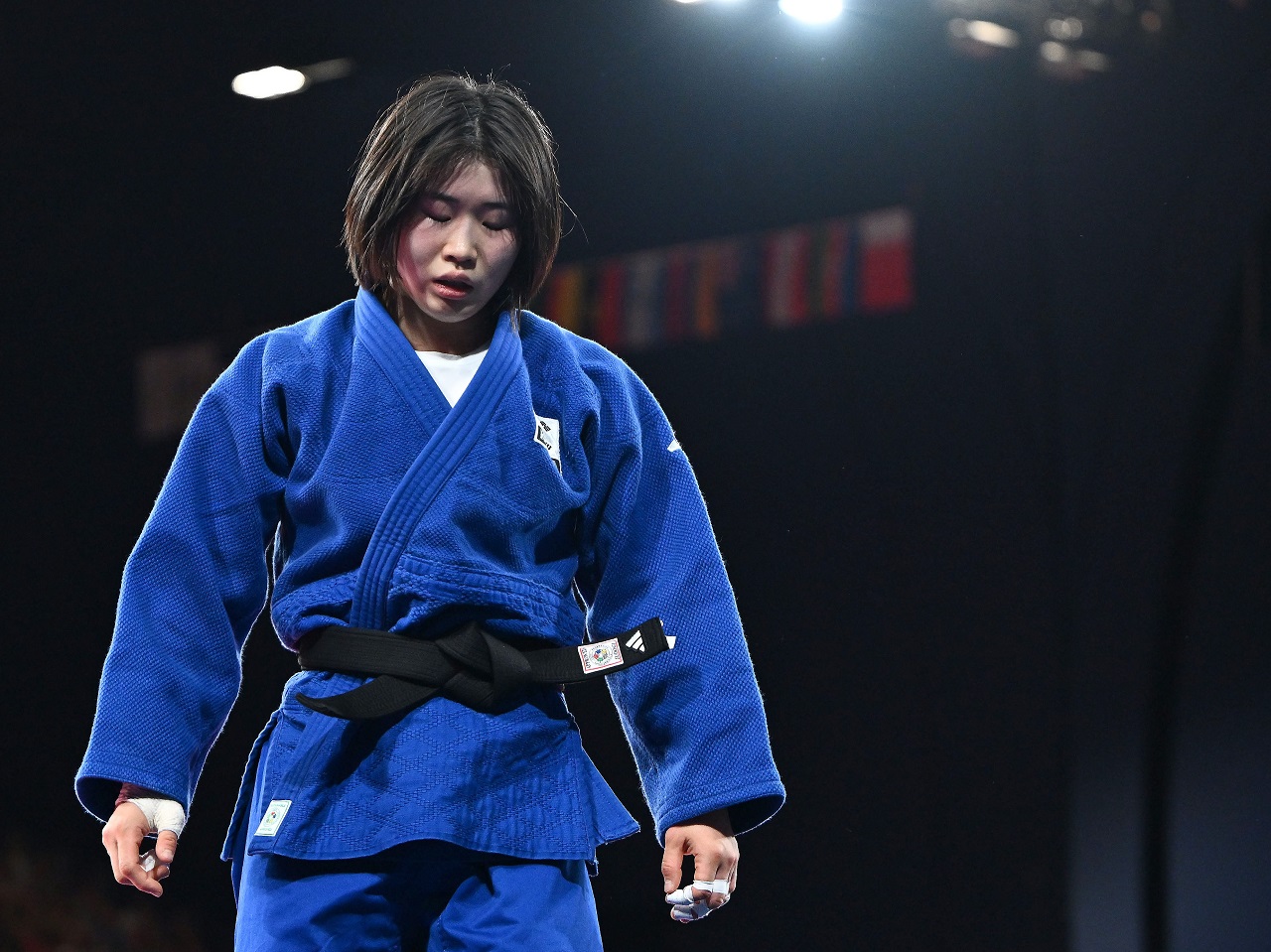 日本国籍を放棄して韓国代表としてパリ五輪に臨んだ女子柔道のホ・ミミ、“反則負け”で銀メダルに終わる