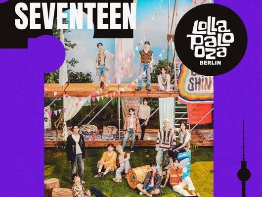 SEVENTEEN、9月の大型フェス「ロラパルーザ・ベルリン」にヘッドライナーで出演決定