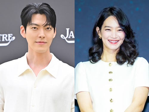 キム・ウビン（左）、シン・ミナ