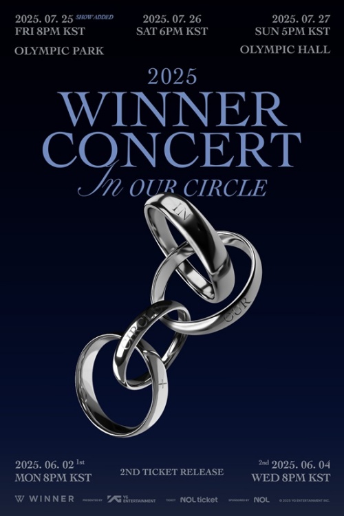 WINNERコンサートポスター