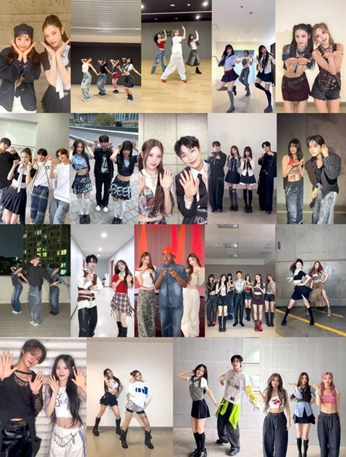 iznaの新曲チャレンジをしたスター達