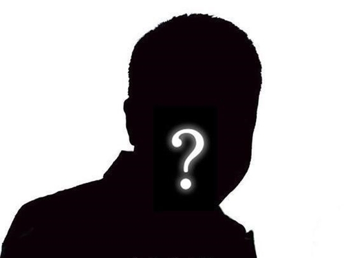 男性のシルエット