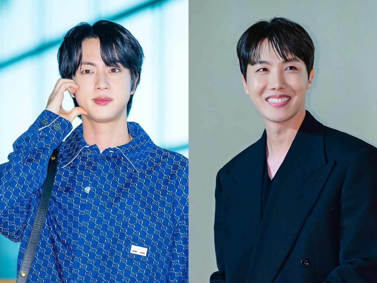 BTS・JIN、J-HOPEとの豪華自撮り公開！「歌まで上手い」と絶賛、輝かしい友情見せる