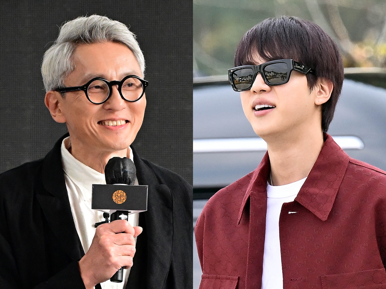 松重豊、BTS・JINと韓国でサウナに入る